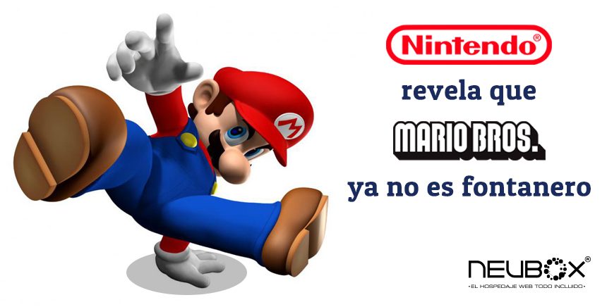 Nintendo revela que Mario Bros ya no es fontanero
