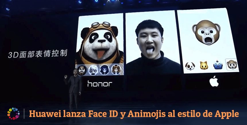 Huawei lanza FaceID y Animojis al estilo de Apple
