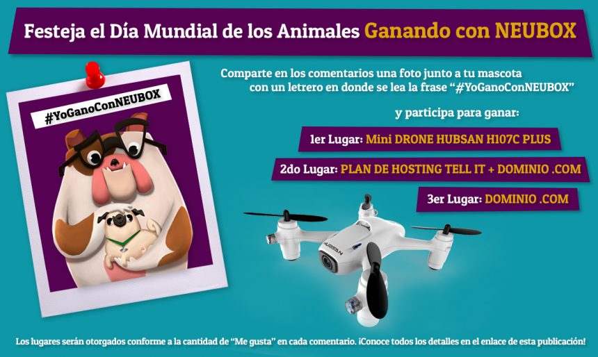 Festeja el Día Mundial de los Animales Ganando con NEUBOX