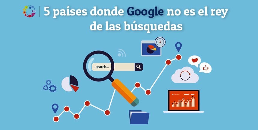 5 países donde Google no es el rey de las búsquedas