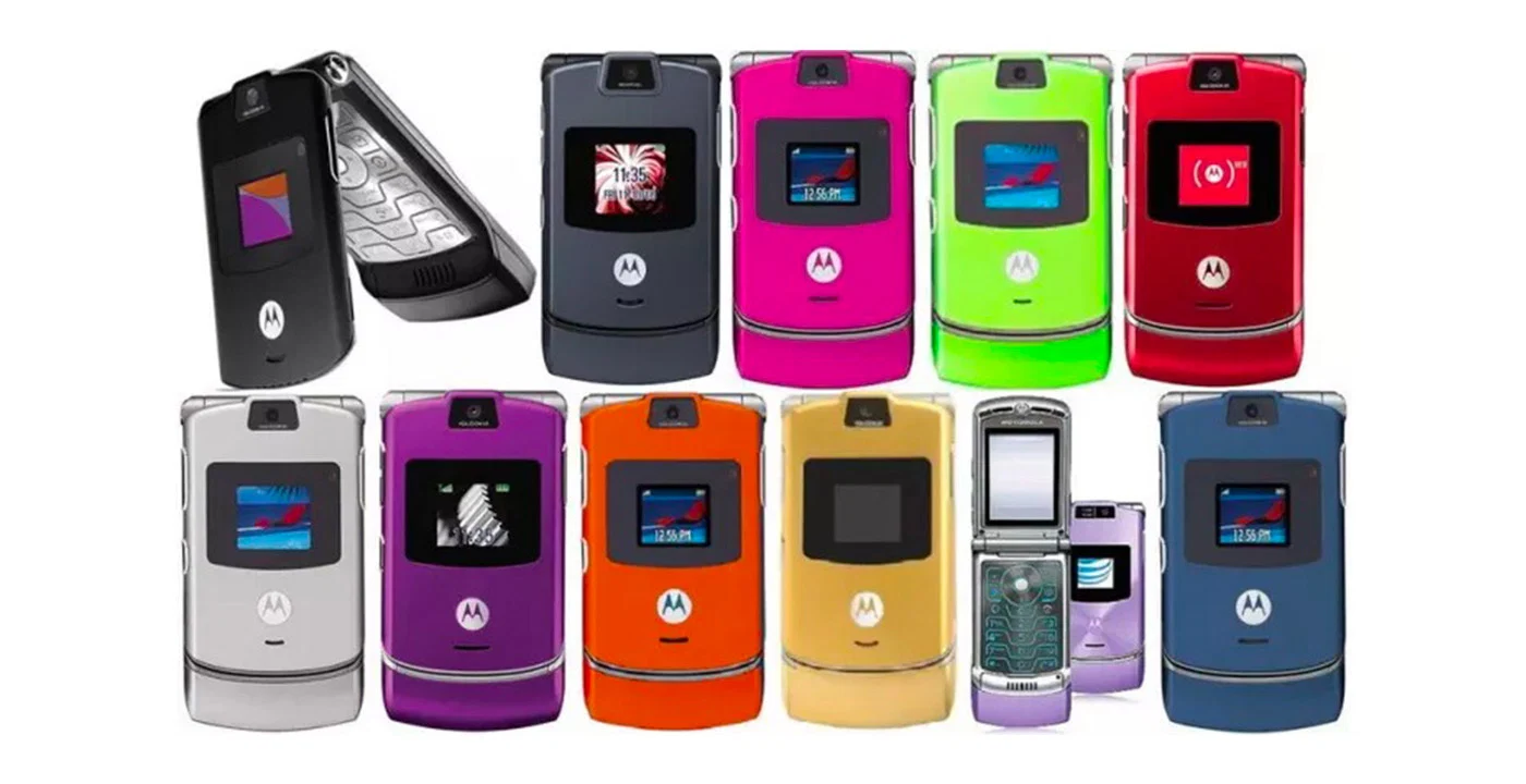 celulares Motorola flip phone