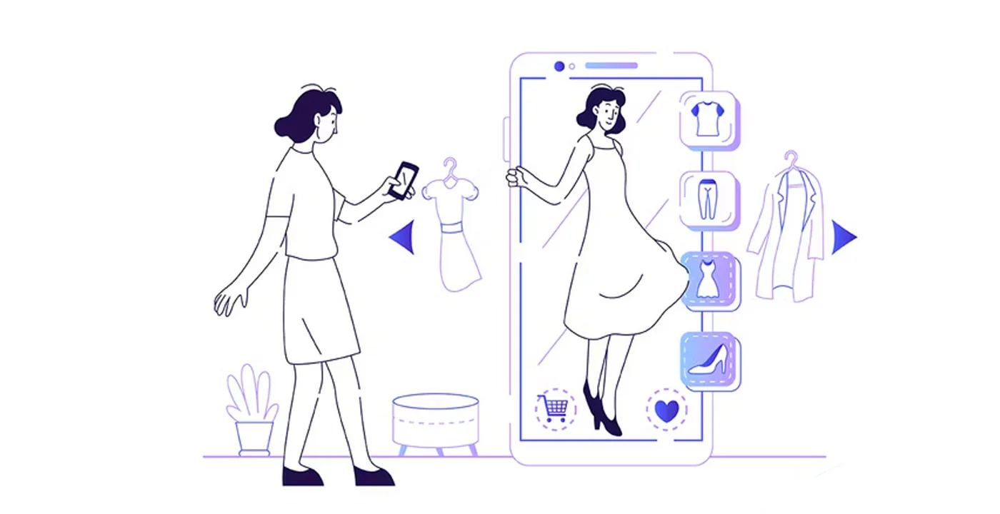 Realidad aumentada aplicada a comercio de prendas mediante probadores digitales para visualizar las prendas sin necesidad de ir a una tienda física