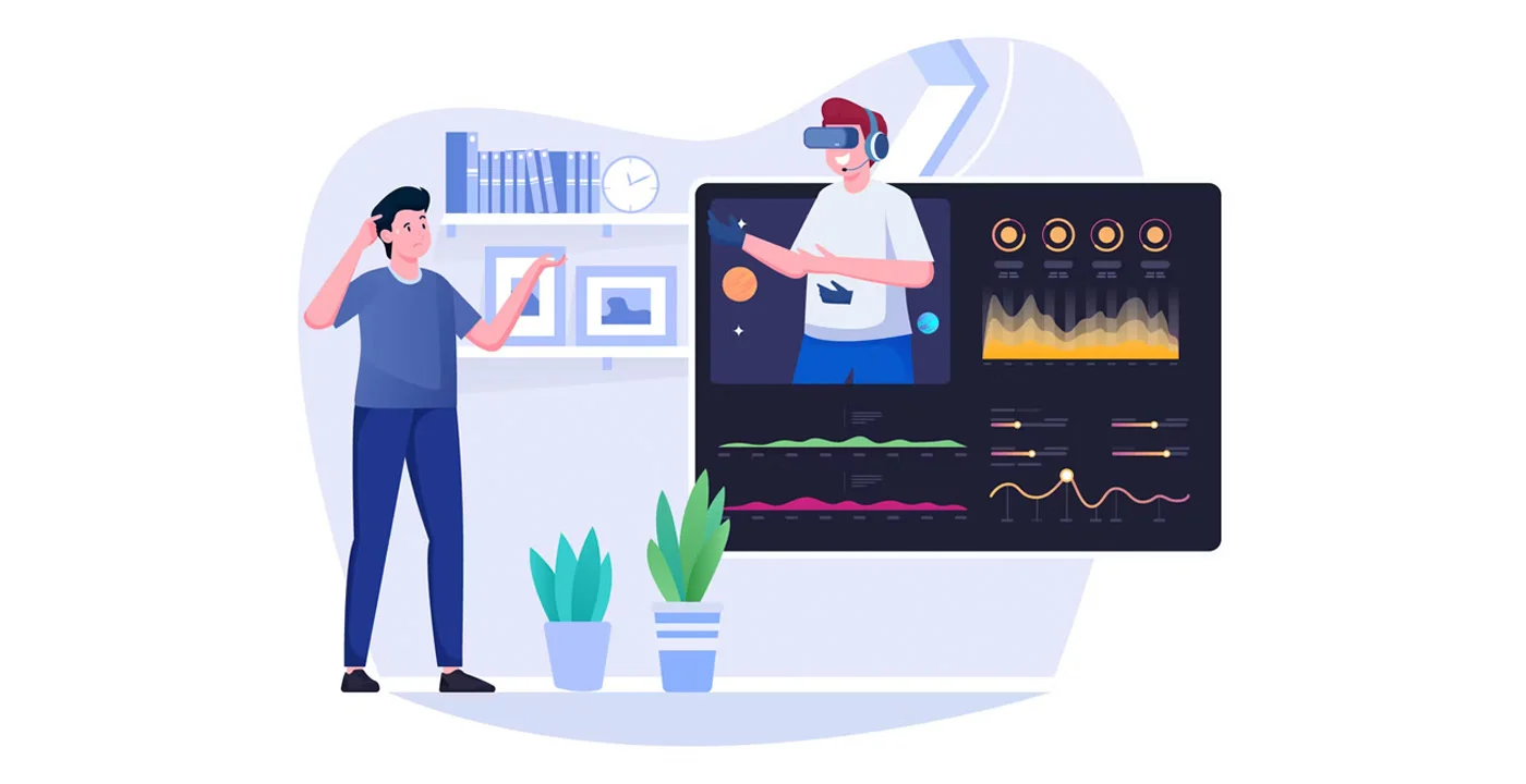 Realidad aumentada aplicada a reuniones virtuales 