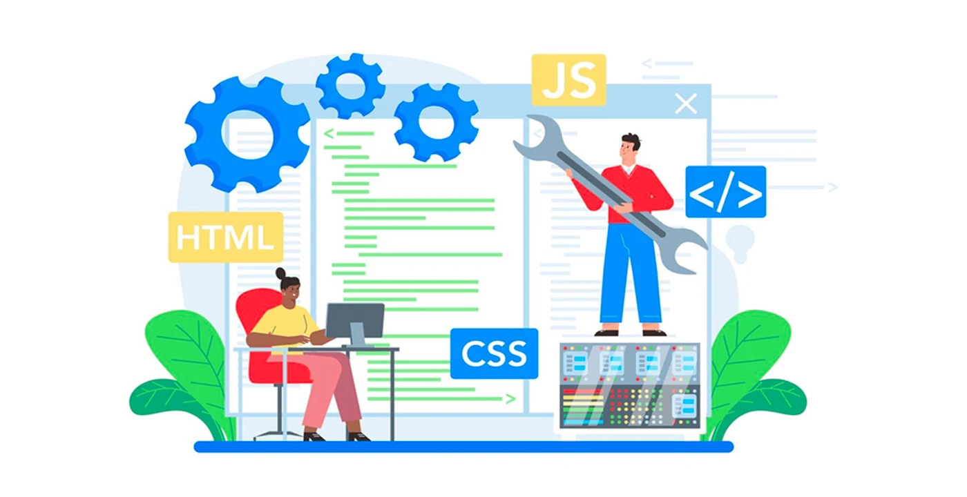 El front end se encarga de que toda la parte visual con la que interactúan los usuarios se vea y funcione correctamente y sea fácil de navegar