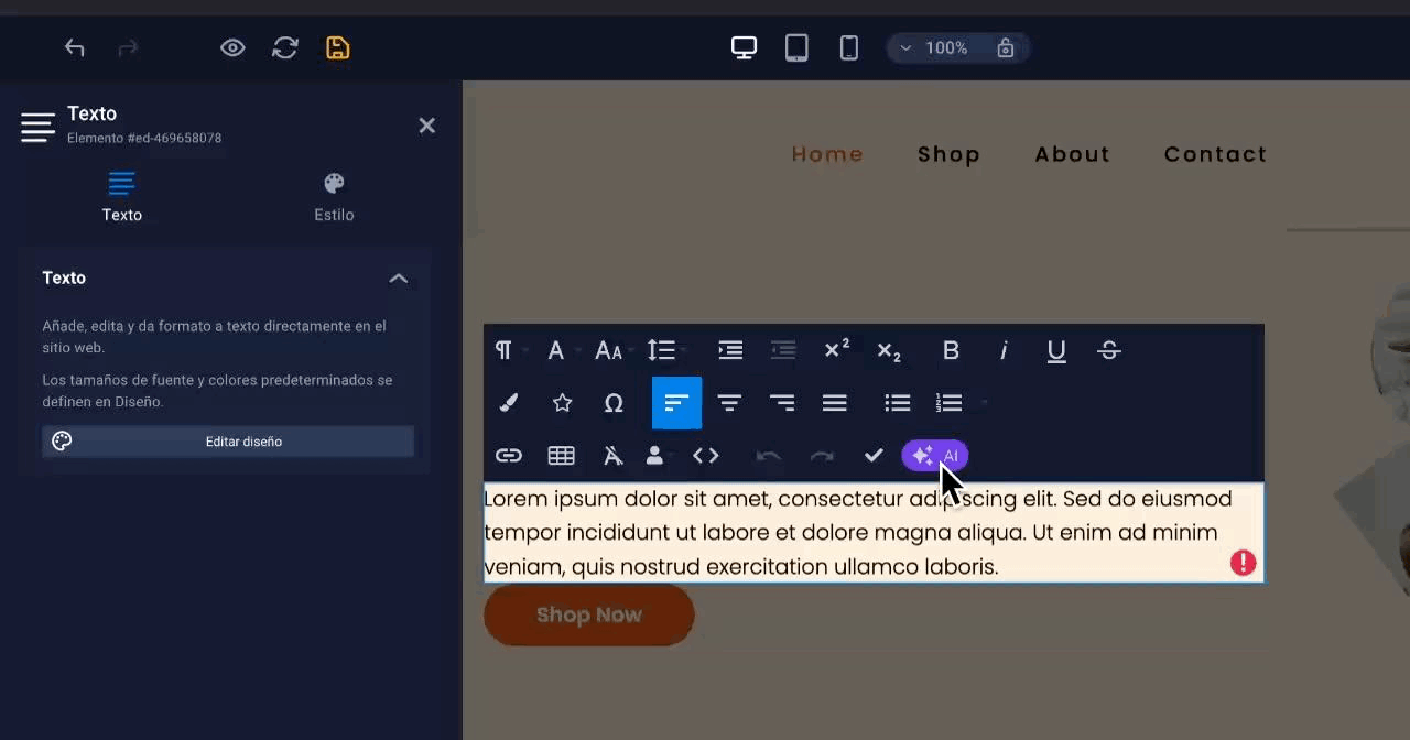 Sitejet builder img