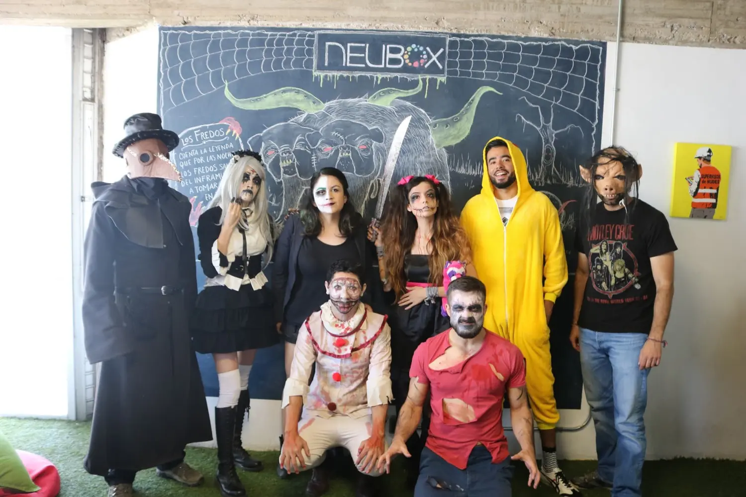 Concurso de disfraces dentro del Halloween Neuboxero 2019