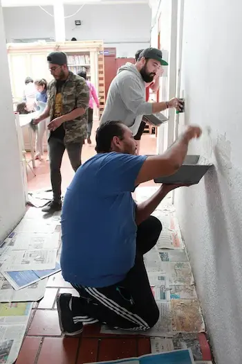 El equipo de NEUBOX tuvo la oportunidad de asistir a Casa Hogar Kamami, A. C. para colaborar con mano de obra y pintura para sus instalaciones.