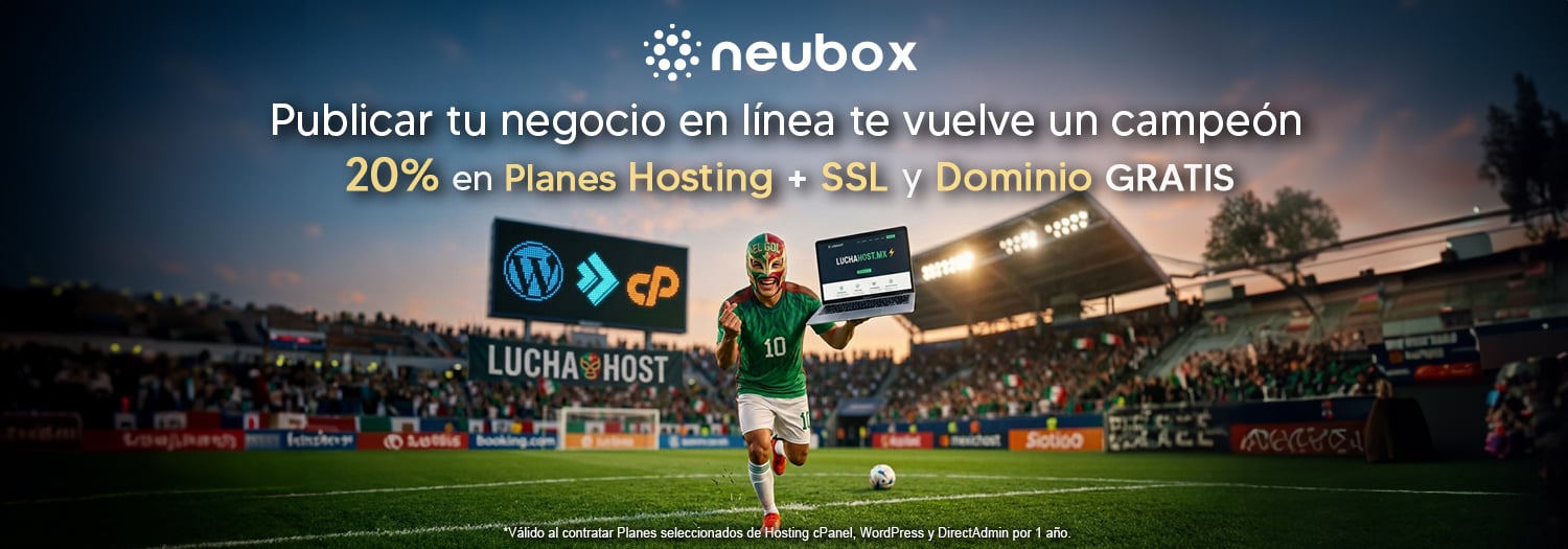 ¡Convierte tu Sitio Web en el campeón! | NEUBOX