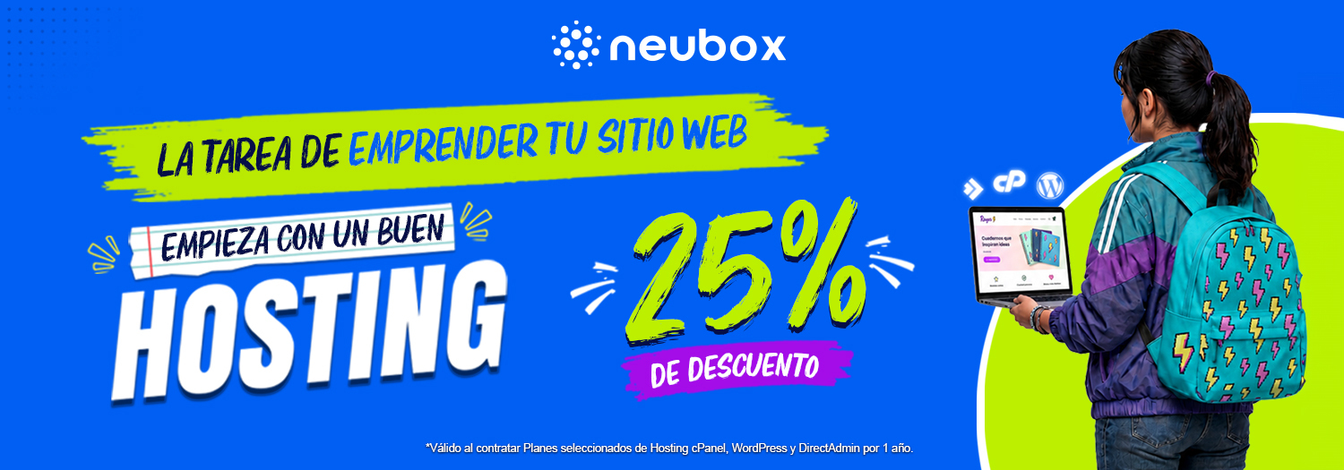 ¡Dale a tu proyecto web la estabilidad que merece! | NEUBOX