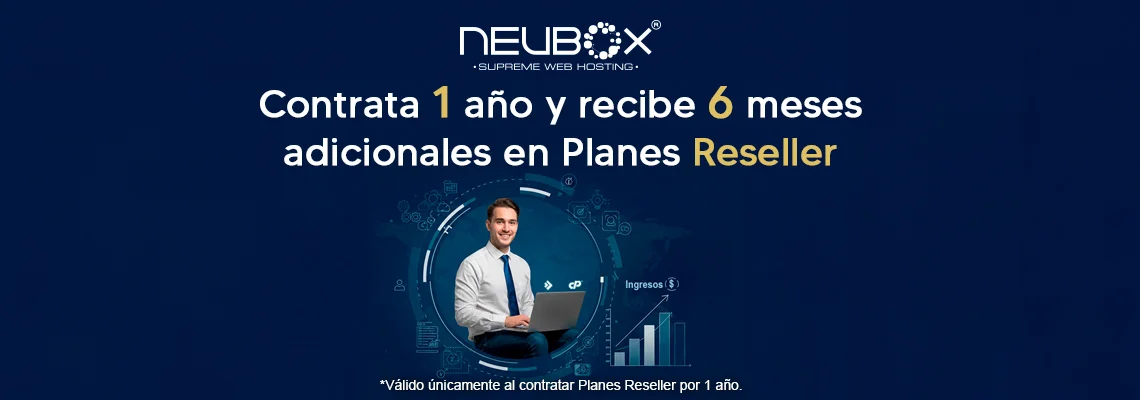 ¡Inicia tu propio negocio de Hosting con 6 meses GRATIS!