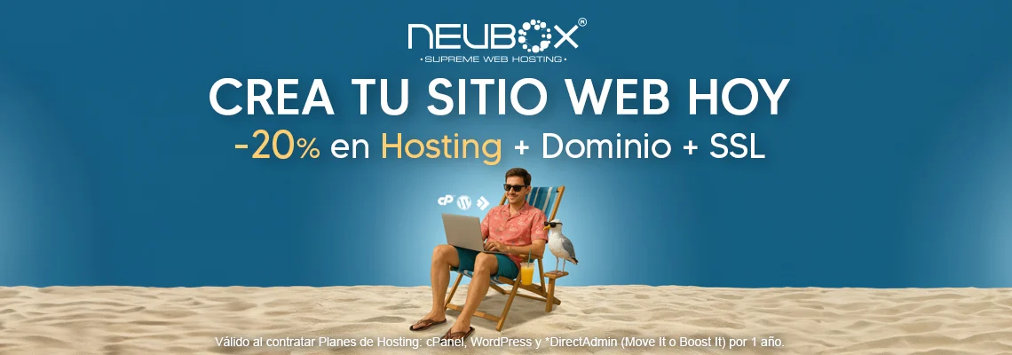 ¡Aumenta tu presencia online! Publica tu Sitio Web con Dominio incluido