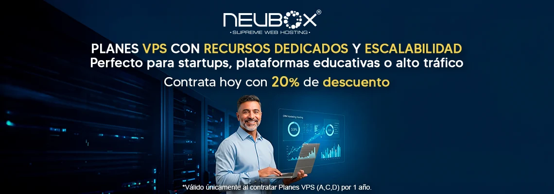 ¡Escala el rendimiento de tu Sitio Web con un VPS! 