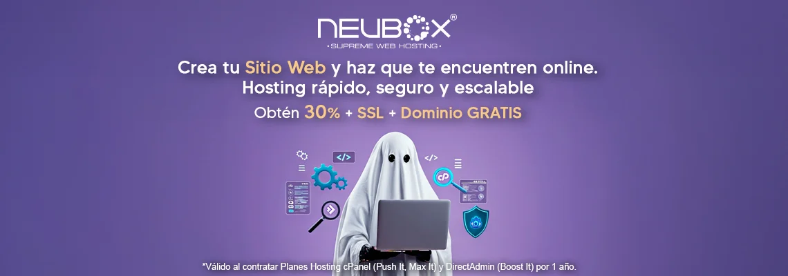 ¡Hosting rápido, seguro, y escalable! Impulsa tu negocio HOY