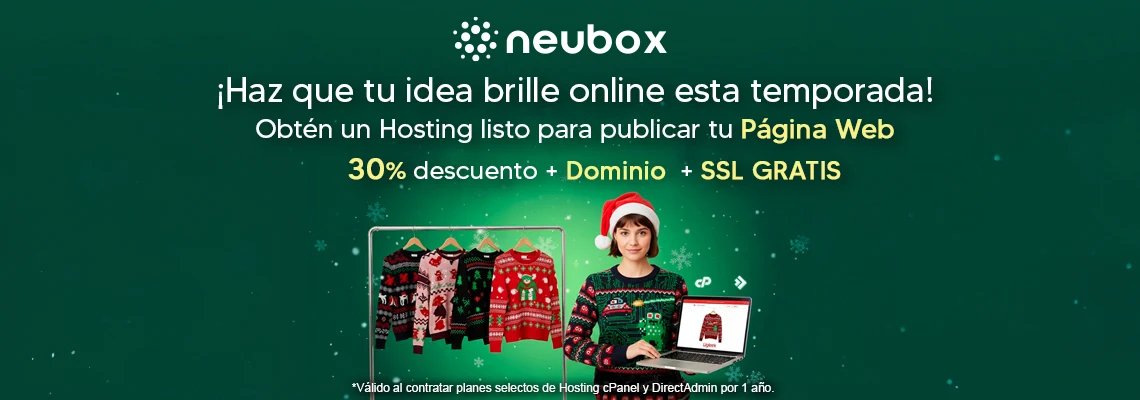 ¡Inicia las fiestas con tu Página Web Online! 