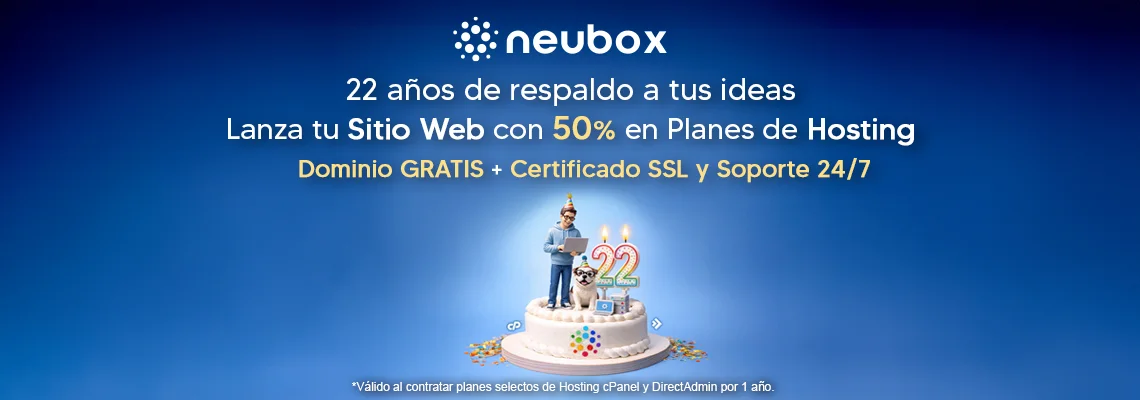 &iexcl;Celebramos 22 a&ntilde;os poniendo tus ideas online! 