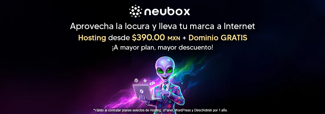 &iexcl;Llegaron los descuentos locos en Hosting esta primavera!