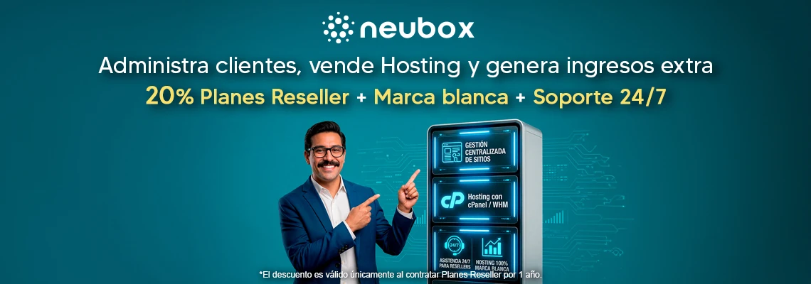 Tu propio negocio de Hosting, sin invertir en servidores