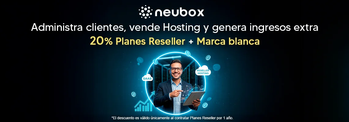 Vende Hosting con tu marca, ampl&iacute;a tu cartera de servicios