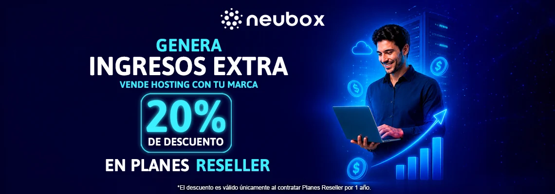 &iexcl;Genera ingresos vendiendo Hosting!