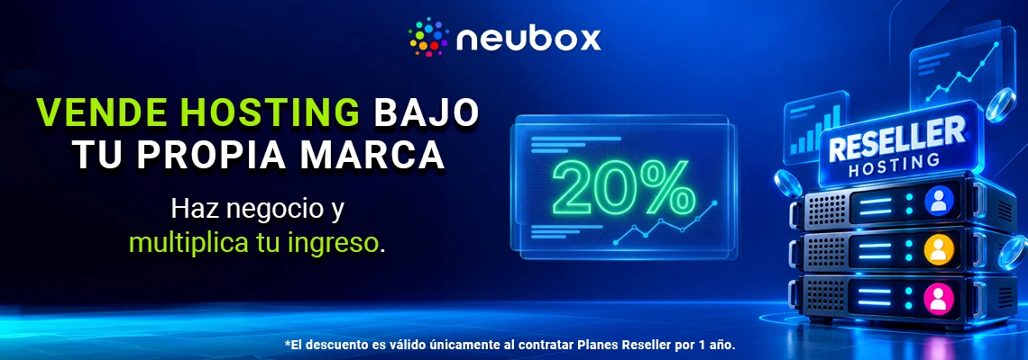 Inicia tu propio negocio de Hosting y genera ingresos adicionales