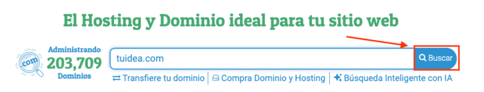 buscar dominio
