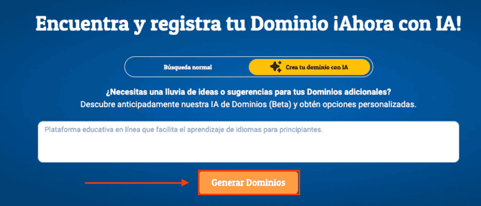 dominio con IA
