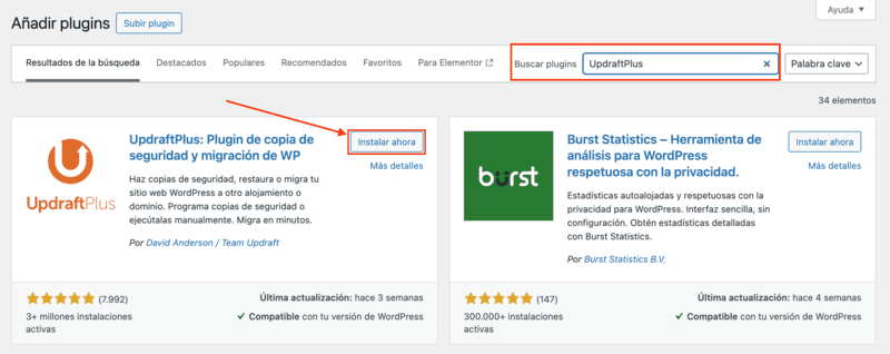 Instalar plugin