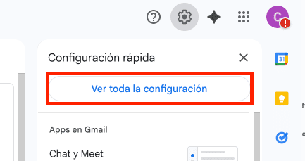 Configuración Gmail